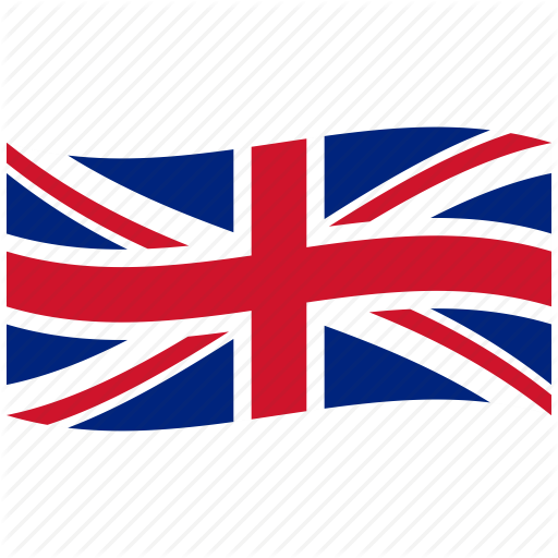 British English Great Britain - United Kingdom Flag (512x512)