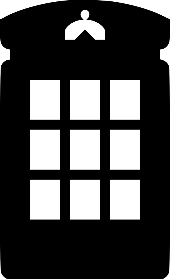 Phone Box Booth Uk England London Comments - Icon (598x980)