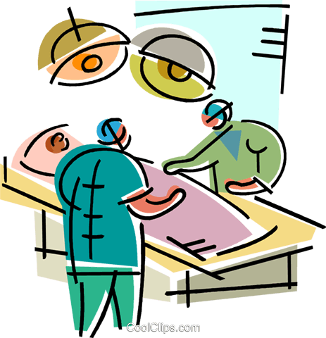 Ärzte In Der Chirurgie Vektor Clipart Bild -vc102024 - Chirug Clipart (463x480)