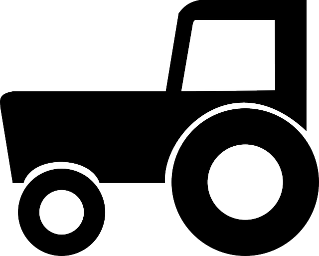 Tractor Symbol Clipart John Deere Tractor Agriculture - Tractor Symbol (640x513)
