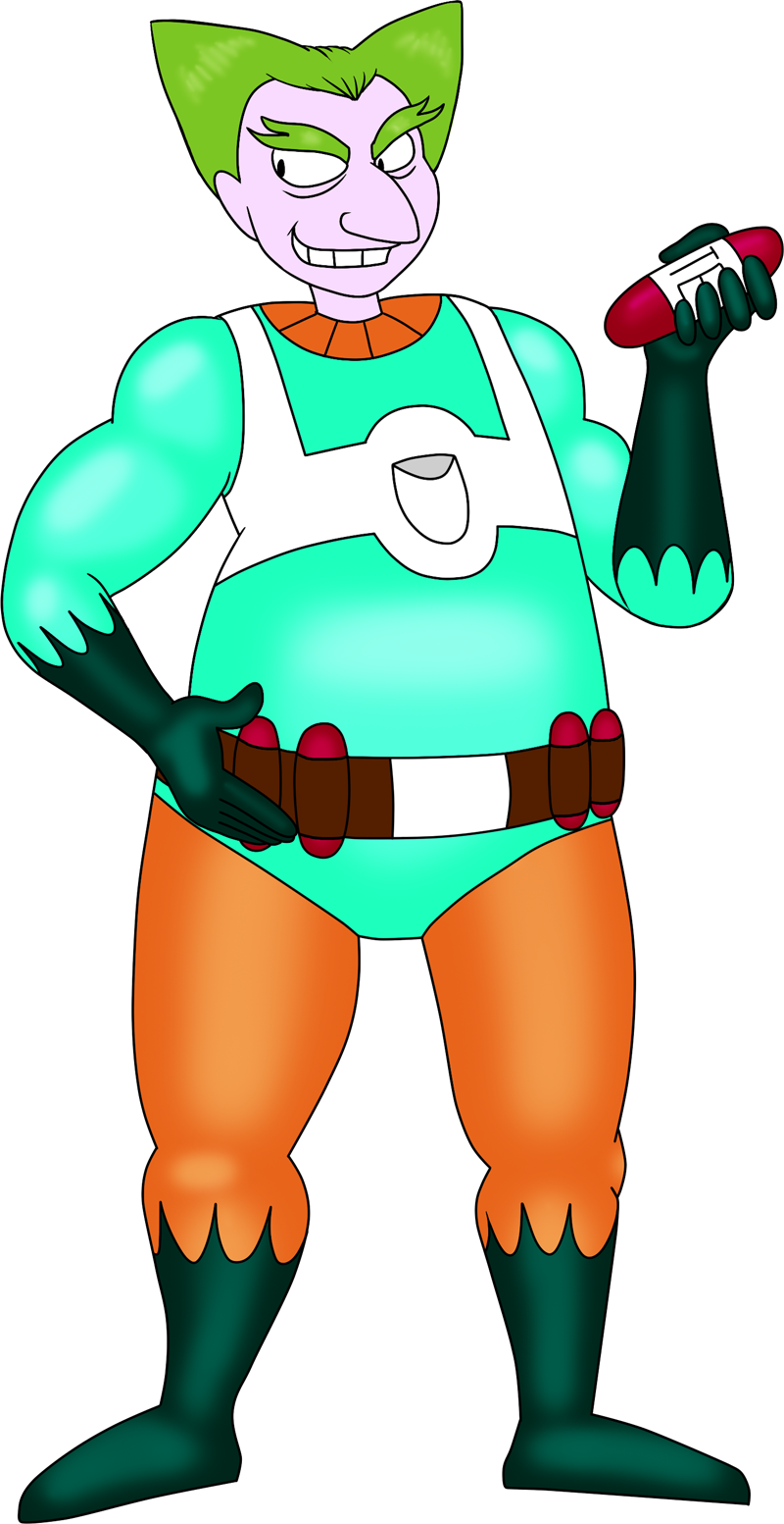 Joe Blow Aka Kablamus - Cartoon (800x1553)