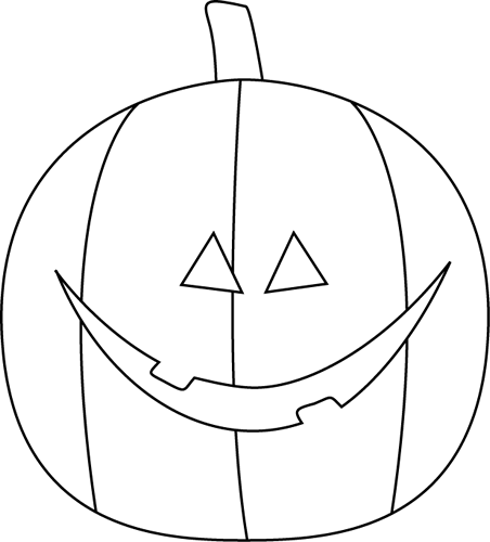 O Lantern Halloween Clip Art Pinterest Jackolantern - Drawing (452x500)