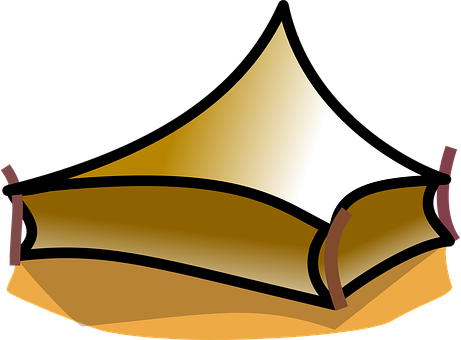 Tent, Nomads, Nomadic People, Circus - Tent Clip Art (461x340)