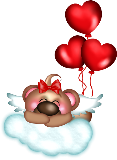 Clip Art, Wallpaper, Funny, Cute Bears, Valentines - Cartoon (413x650)