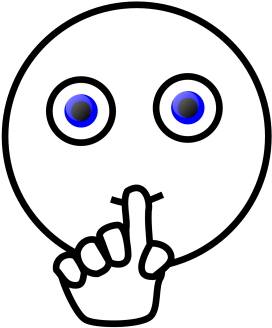 400 X 400 1 - Quiet Clip Art (400x400)