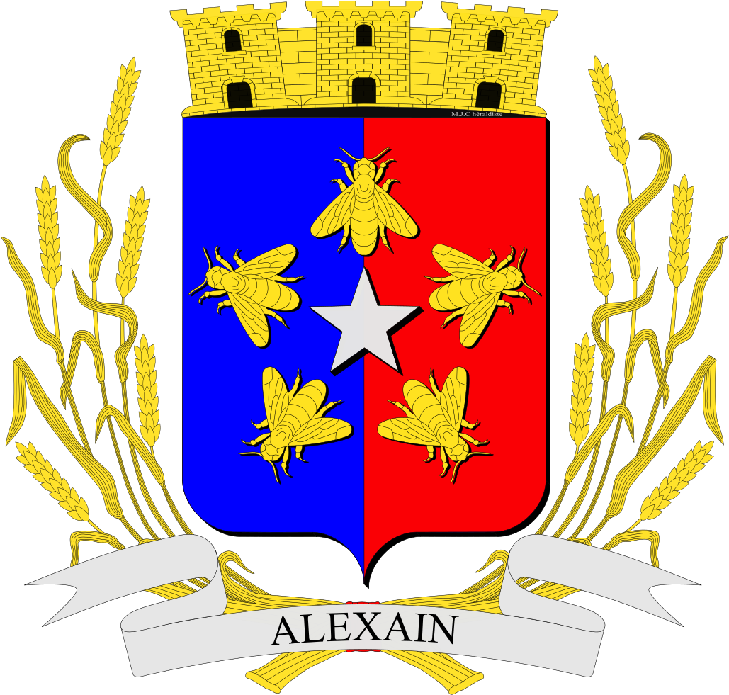 File - Alexain - Svg - Blason Communes Mayenne Jc Molinier (1061x1024)