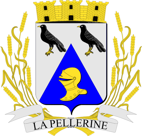Blason Officiel La Pellerine - Blason Communes Mayenne Jc Molinier (580x560)