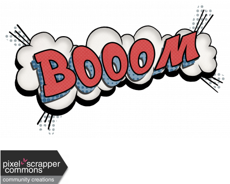 Comics Clipart Bom - Bom Super Heroes (456x456)