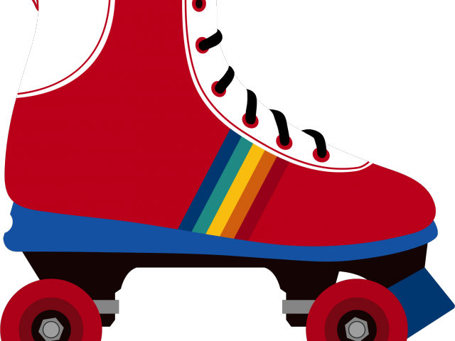 Neon Clipart Roller Skate - Roller Skate Clipart Png (640x480)