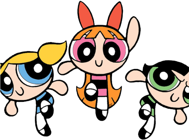 Powerpuff Girls Clipart Ouff - Powerpuff Girls Coloring Pages (640x480)