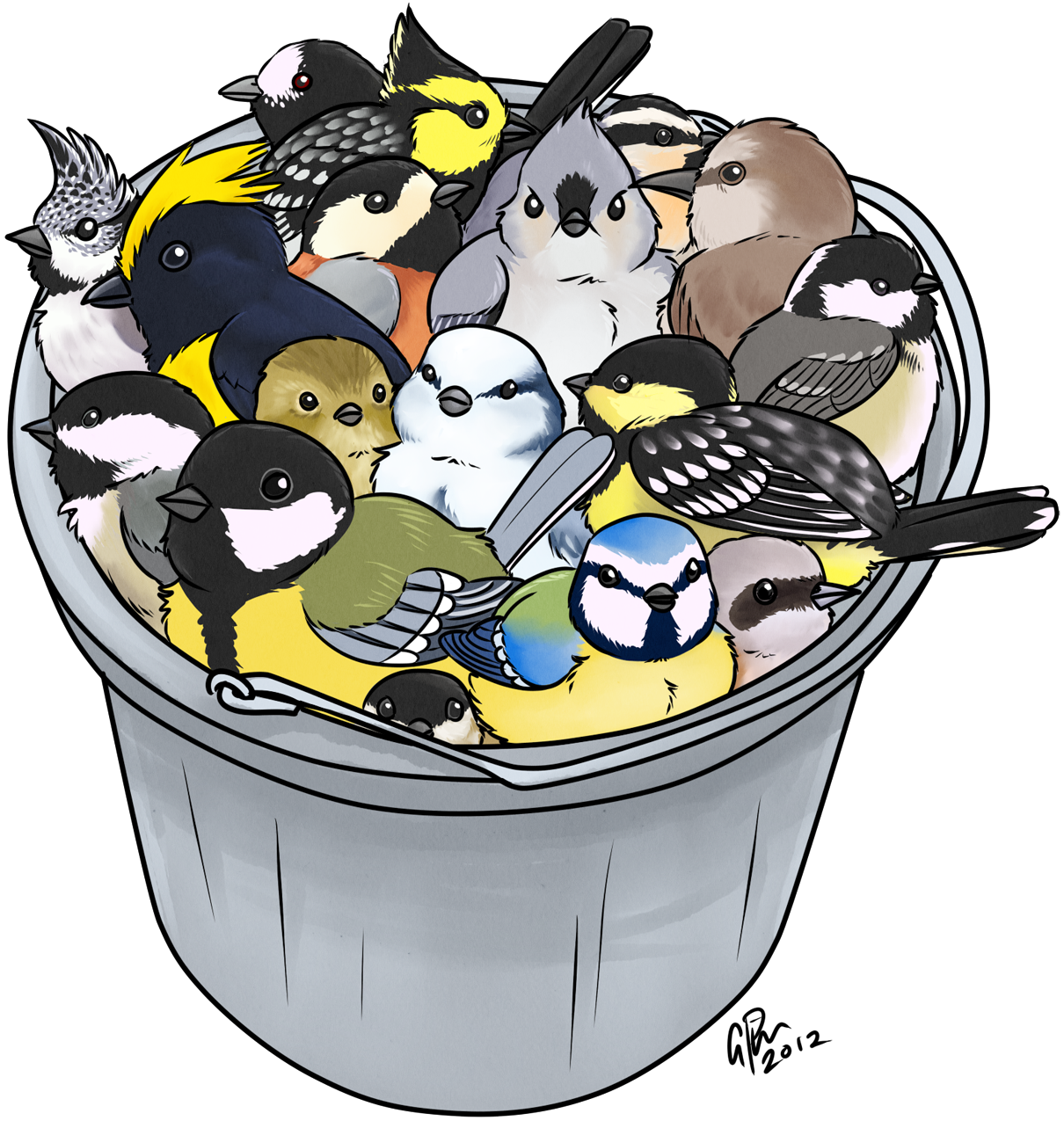 Bucket Of Tits - Bucket Full Of Tits (1280x1280)