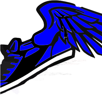 Baby Cohen - Cartoon Running Shoes Png (359x359)