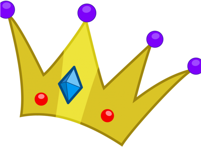 Golden Clipart Homecoming Crown - Crown Cartoon Png Transparent (640x480)