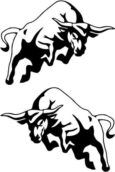 Buffalo Bull Cow - Bull Sticker For Bike (600x600)