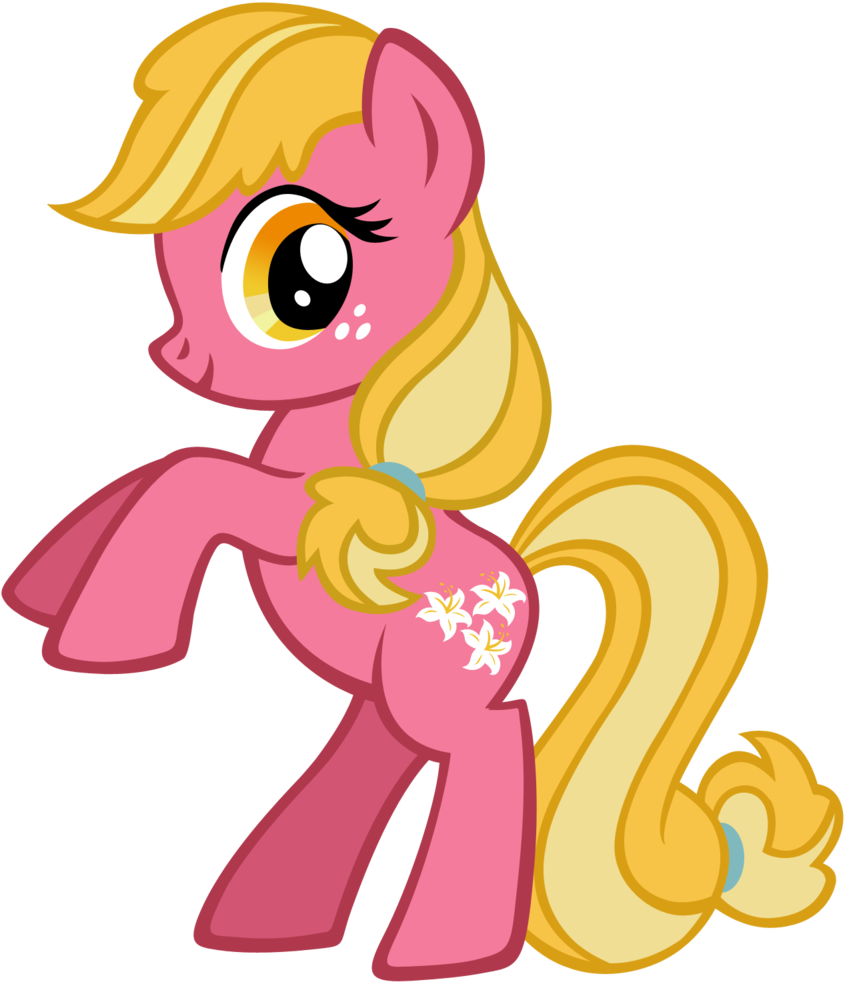 Durpy, Lily, Lily Valley, Safe, Simple Background, - Applejack Little Pony Characters (1065x1024)