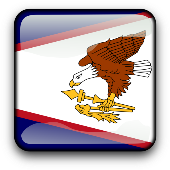 All Photo Png Clipart - American Samoa Flag Eagle (750x750)