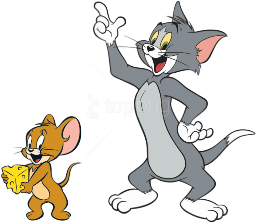 Free Png Download Tom And Jerry Happy Clipart Png Photo - Cartoon Character Tom And Jerry (850x828)