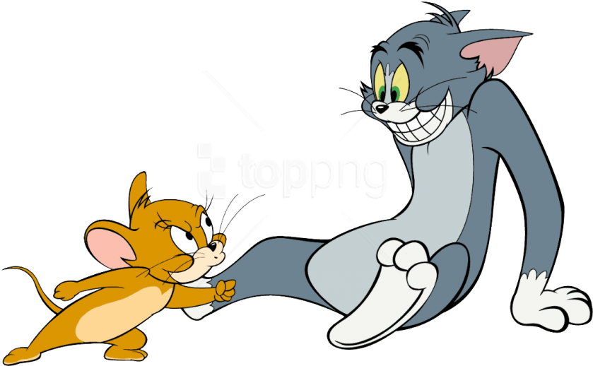 Free Png Download Tom And Jerry Clipart Png Photo Png - Tom And Jerry Png (850x527)