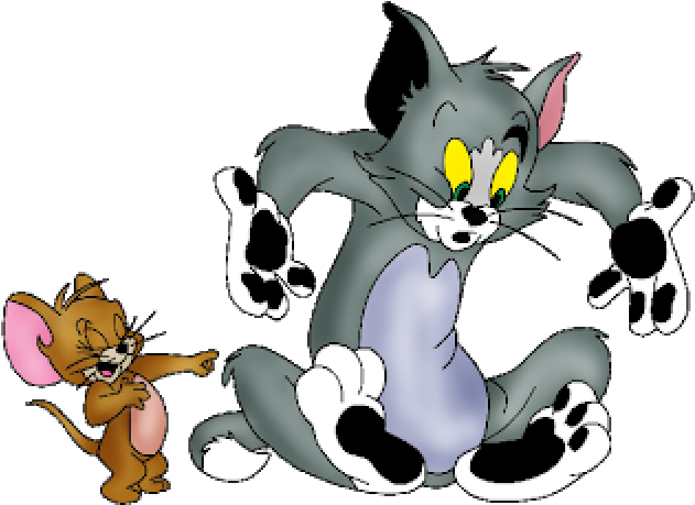 Tom And Jerry Clipart Design - Tom And Jerry Png (640x480)