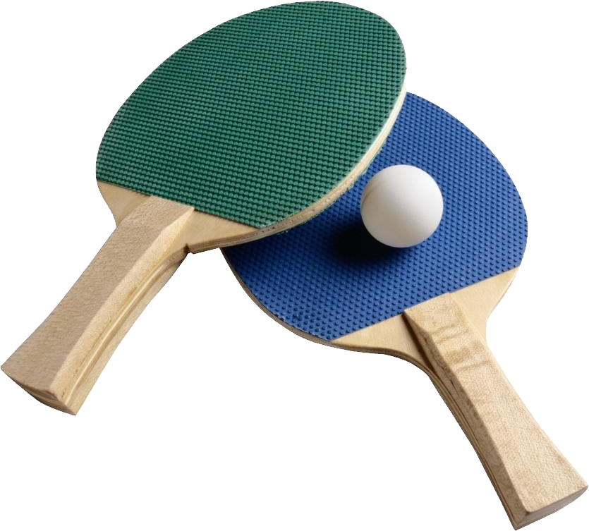 Ping Pong Racket Png Image - Pingpong Png (835x753)