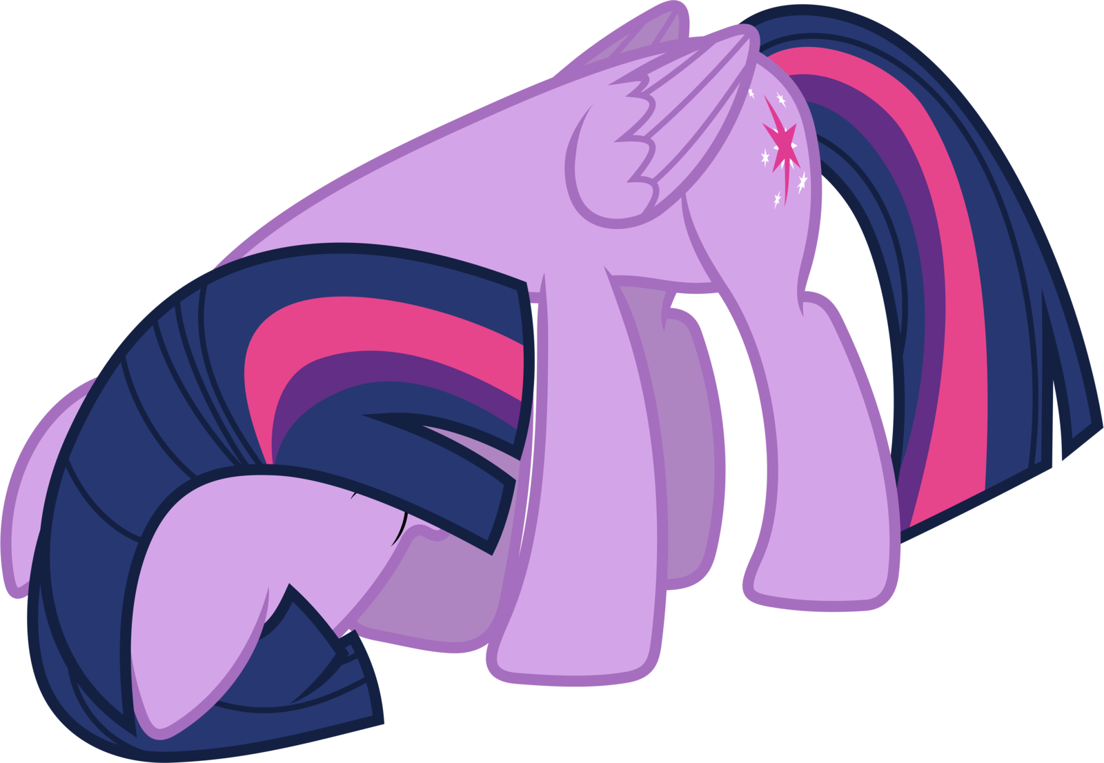 Exasperated Twilight By 90sigma On Deviantart - Mlp Sad Twilight Alicorn Vector (1600x1106)