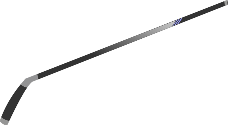 Stick Transparent Background - Clipart Ice Hockey Stick (800x440)