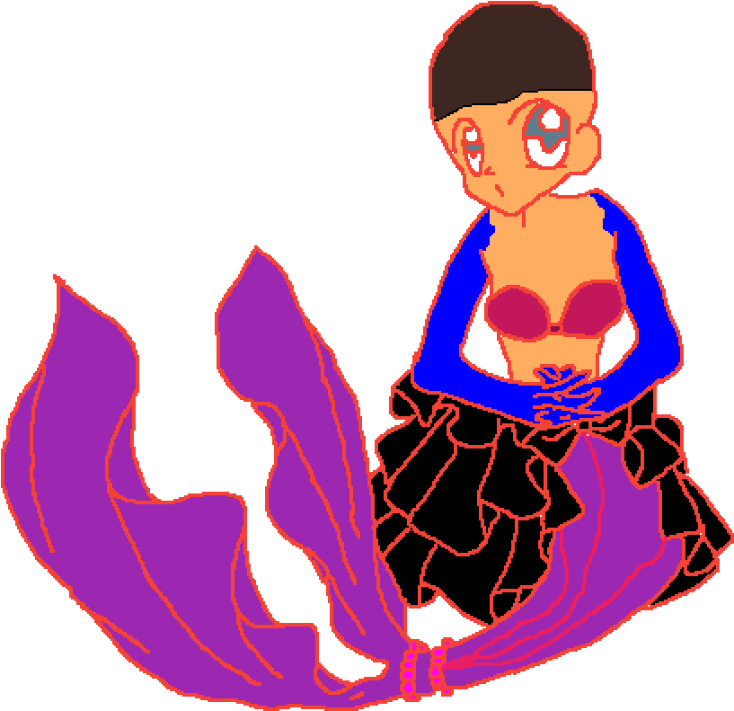 Mermaid Seamstress - Illustration (1000x1000)