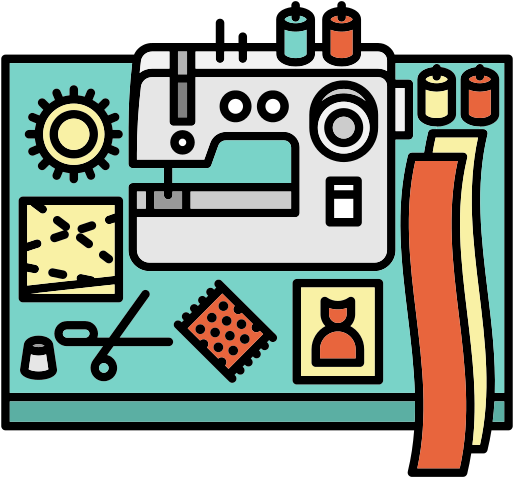 Seamstress Png File - Costurera Icono (512x512)