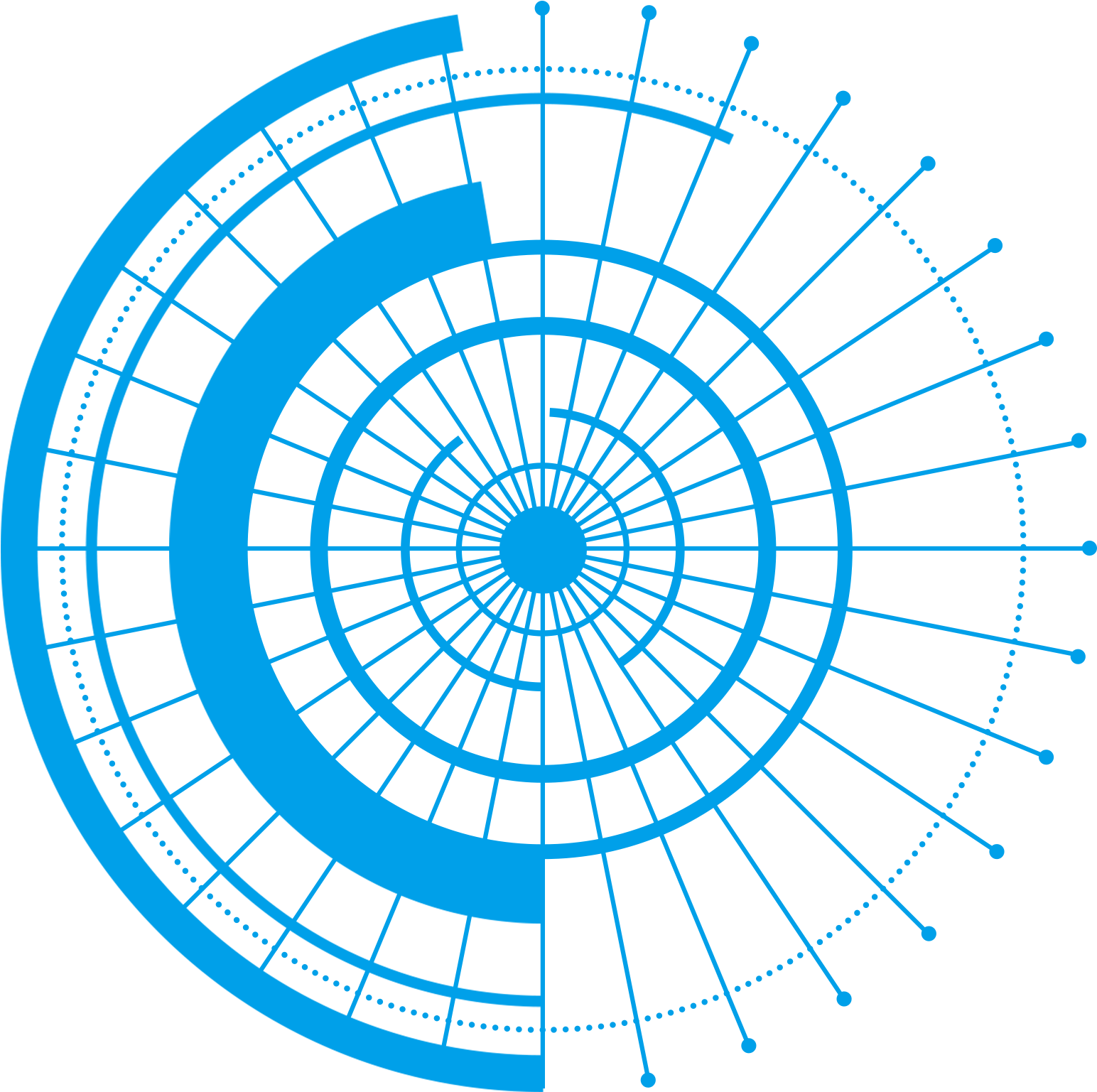 Technology Border Blue Simple Lines Png And Psd - 26 Mountain Bike Wheels Hub (2000x2000)