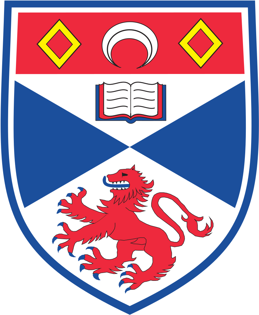 University Of St Andrews Coat - St Andrews University Logo (845x1024)