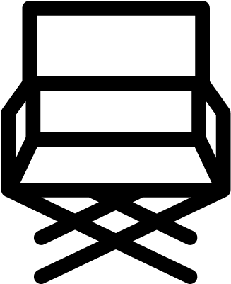 Director Chair Vector - Film (400x400)