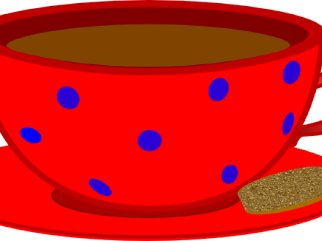Saucer Clipart Blue - Circle (640x480)