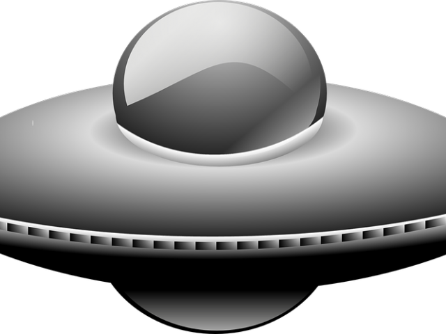 Spaceship Clipart Flying Saucer - Alien Spaceship No Background (640x480)