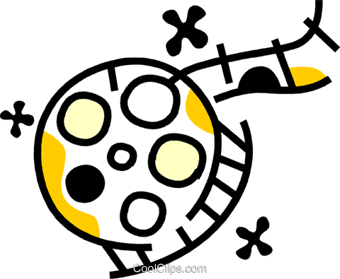 Film Strips And Post Production Royalty Free Vector - Circle (480x395)