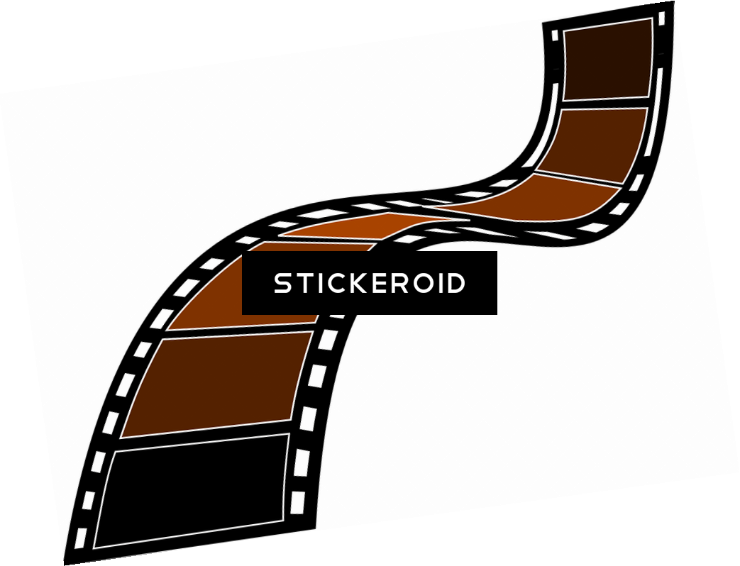 Film Strip Section - Film Strip Clip Art (1043x798)