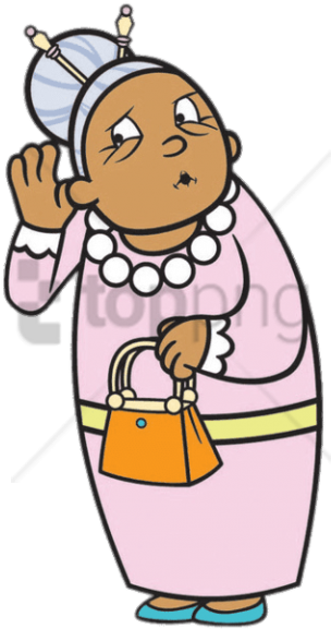 Free Png Download Wordgirl Granny May Clipart Png Photo - Wordgirl Granny May (480x641)