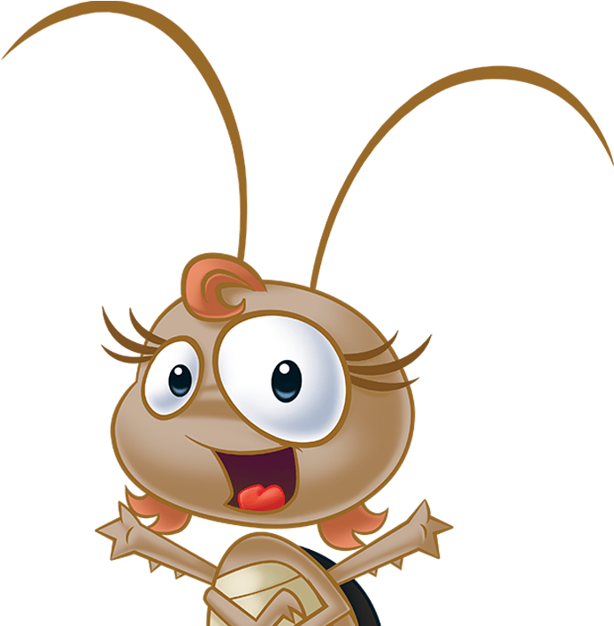 Connie Cockroach Hurray - Cucaracha De La Gallina Pintadita (768x735)