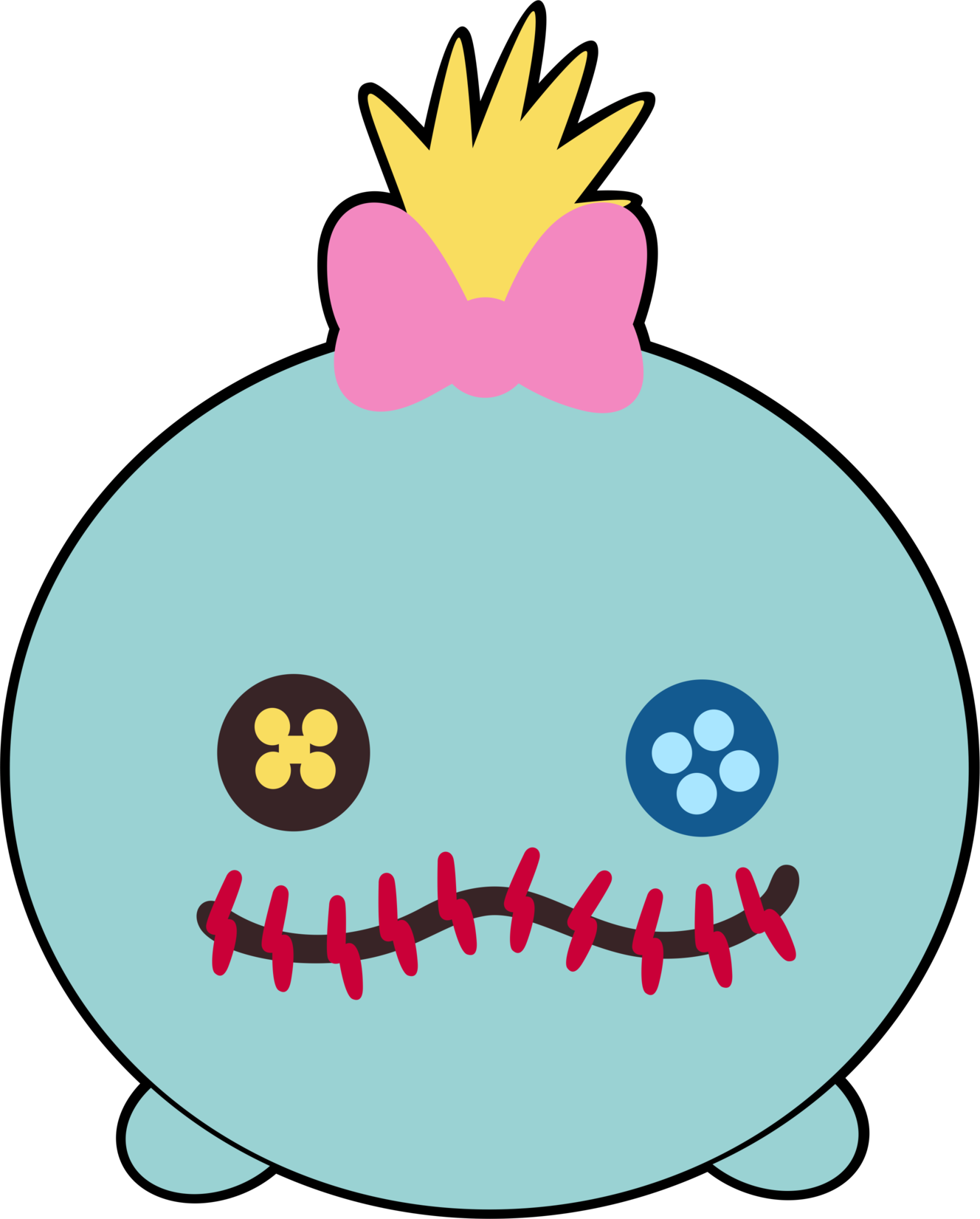 Scrump Tsum Tsum Clipart (1328x1651)