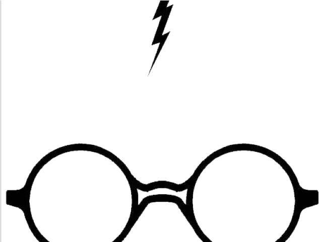 Harry Potter Clipart Transparent Background - Transparent Background Harry Potter Glasses (640x480)