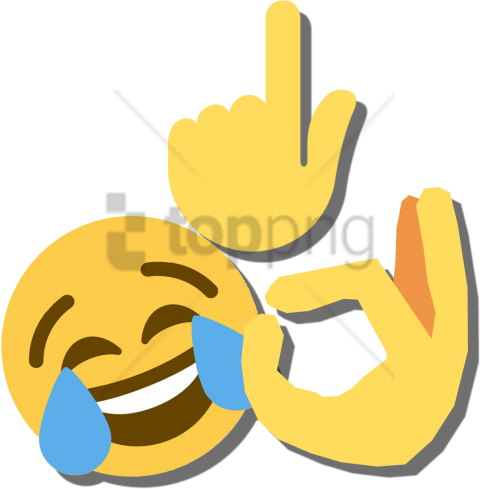 Free Png Laughing Crying Tears Emoji Tee Shirt Group - Group Emoji Png (480x489)