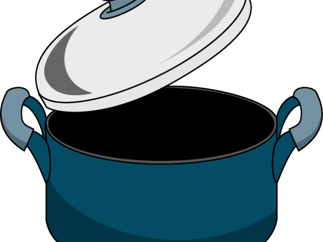 Lid Cliparts - Pot With Lid Clip Art (640x480)