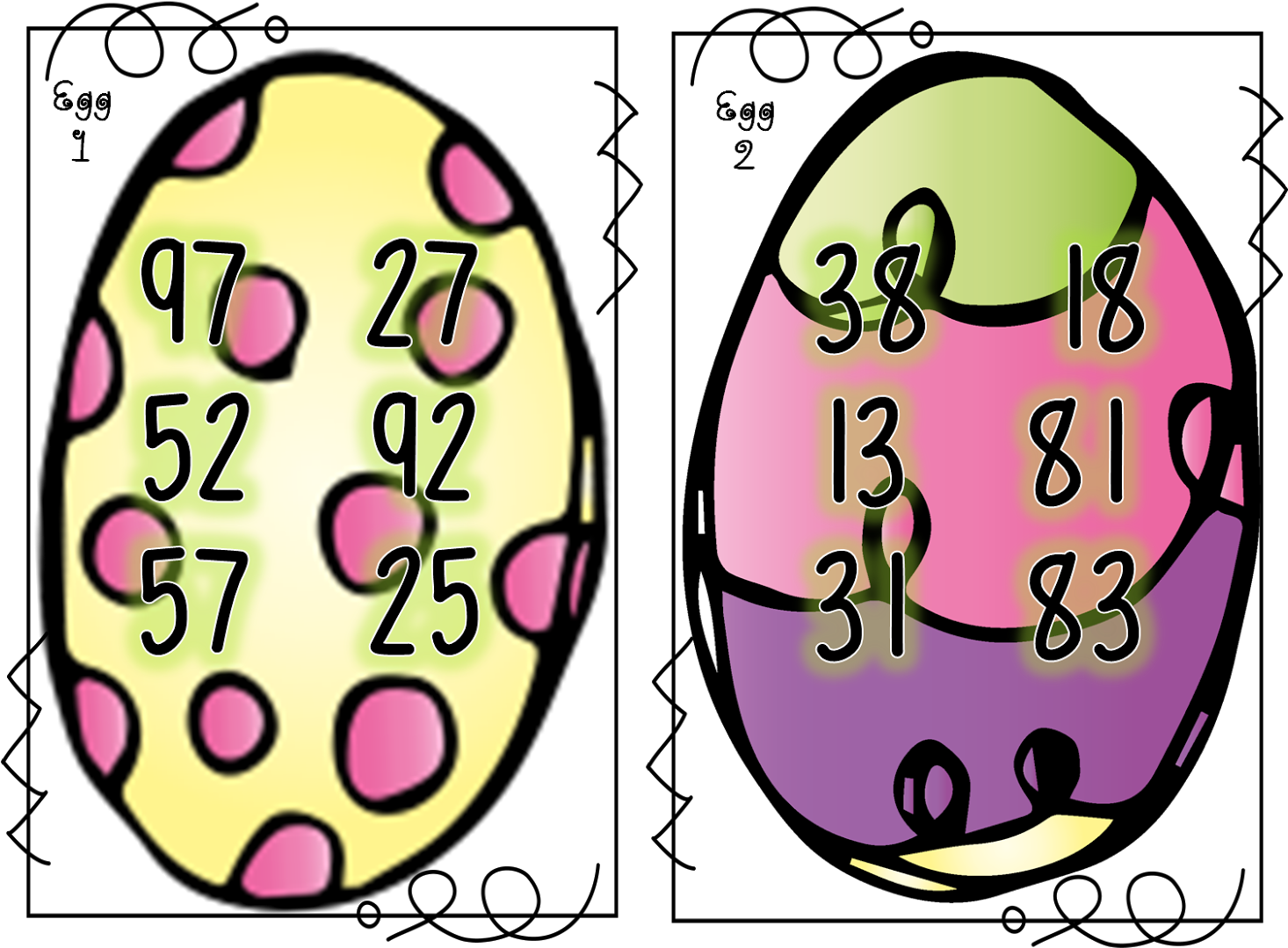 Lots Of Fun Spring Math With A Focus On Comparing Numbers - Lots Of Fun Spring Math With A Focus On Comparing Numbers (1600x1181)