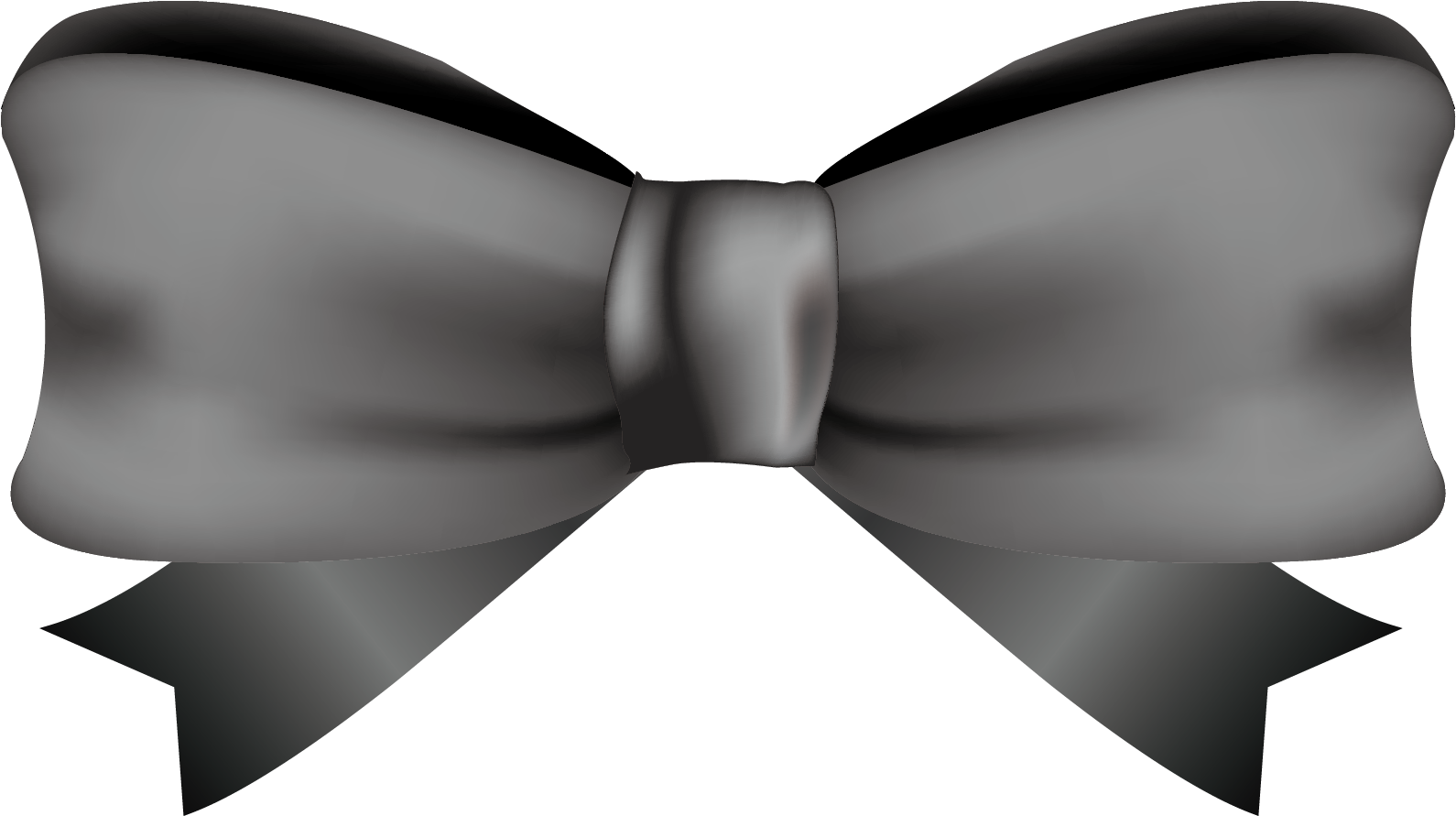 And Bowknot Shoelace Bow Black Knot Tie Clipart - Laço Preto Png (2107x2107)