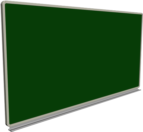 Blackboard Clipart Background Ppt - Blackboard 3d Model Free (640x480)