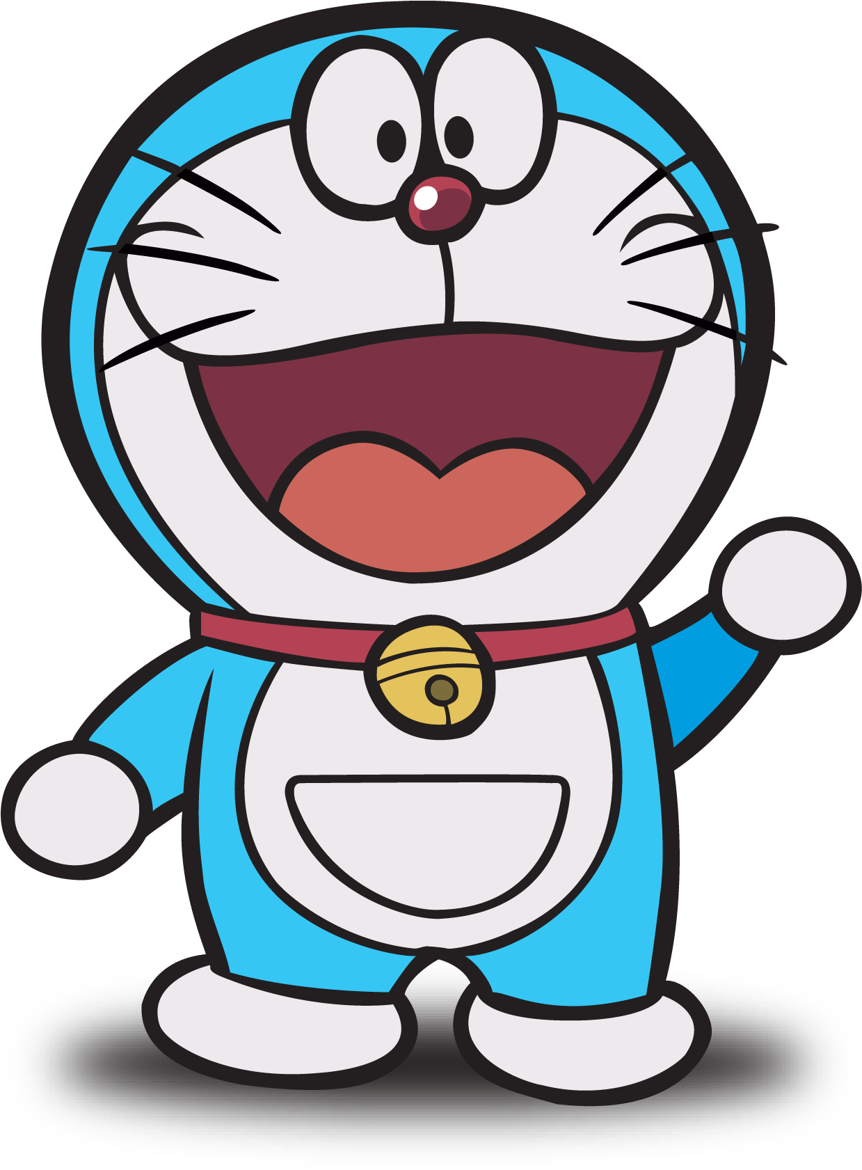 Doraemon Clipart Power Point - Doraemon (1367x1742)