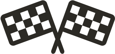 From - Vector Transparent Checkered Flag (381x381)