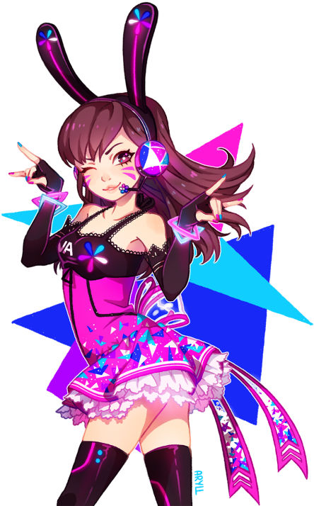 Clip Art I Really Like And - Overwatch Idol (500x721)