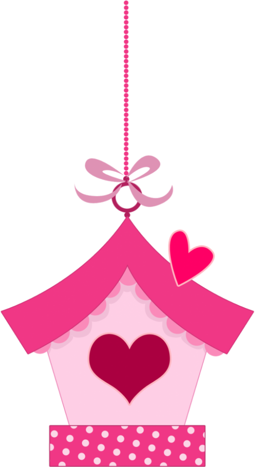 Casa De Passarinhos Png - Topo De Bolo Jardim Encantado Png (683x1024)