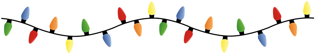 Ugly Christmas Sweater - Transparent Christmas Lights Png (1024x190)