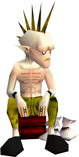 299 X 550 3 - Ocarina Of Time Carpenters Son (299x550)